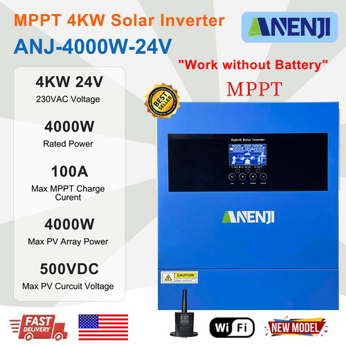 4000w 24v solar inverter off - 24v,