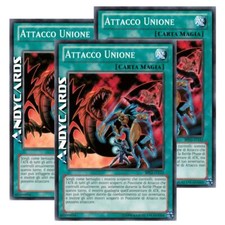 3x ATTACCO UNIONE (Union Attack) • Comune • BP02 IT152 • Unl • Yugioh ANDYCARDS