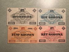 WWI SOMORJA POW Camp 1916 Set