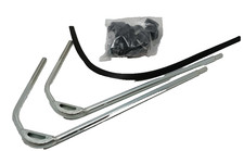 Kit attacchi Parabrezza beverly 125-200 RST originale piaggio -- 622432