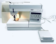 Macchina da cucire Pfaff Creative 1471 con sistema IDT braccio libero piano difettosa!