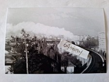 Fotografia Viadotto di Trento Locomotiva a vapore FS Gr 940.015 al traino 