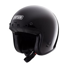 Casco Simpson Chopper nero