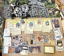 Warhammer Quest Tana del Signore degli Orchi Ricambi Personaggi Nani Bianchi Ricambi Gettoni