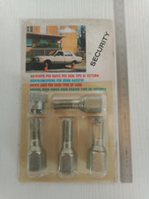 kit bulloni antifurto ruote vintage Alfasud Panda 30 Delta 131 127 112 Ritmo etc