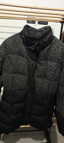 Piumino nero oltre giubbino - nero, 42