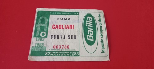 Biglietto roma cagliari 0 - biglietto, 1-0