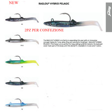 NEW RAGOT RAGLOU HYBRID PELAGIC 8,5 / 10,5  / 12CM  SPECIALE PESCA IN MANGIANZA