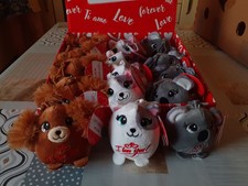 peluche portachiavi amore s Valentino, nuovi e morbidissimi