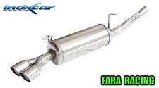 Scarico Finale 2X70 RACING INOXCAR per FIAT BARCHETTA - art. FIBA.01.RA