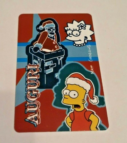 Card simpson auguri - card,
