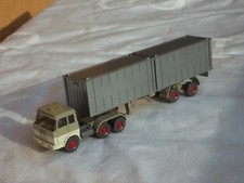 WIKING 1/87 HO SEMIRIMORCHIO HENSCHEL CONTAINER 52A VEDI DESCRIZIONE
