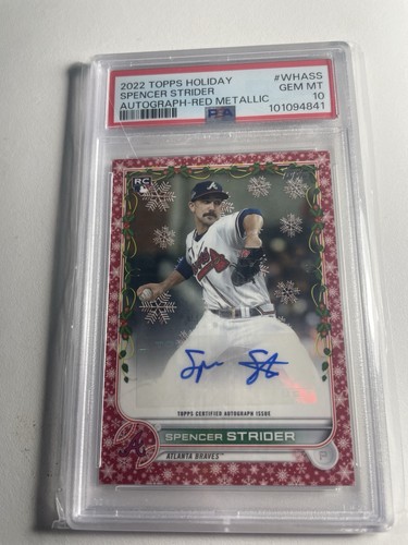 Spencer strider 2022 - rc, topps