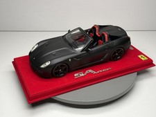 BBR 1/18 Ferrari 599 SA Aperta matt black (MR AUTOART PREMIUM DELUXE CALSITO AMR
