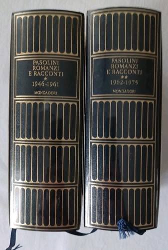 Pasolini romanzi racconti 2 - romanzi,