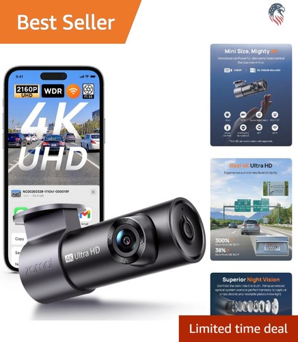Dash cam compatibile - cam, 4k