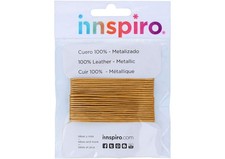 Cordino in cuoio metallico