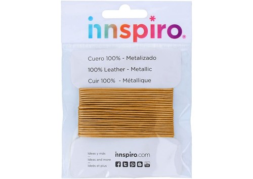 Cordino cuoio metallico - cuoio,