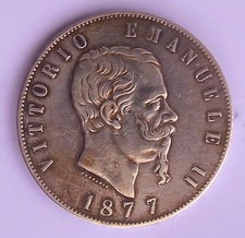 5 Lire Vittorio Emanuele II
