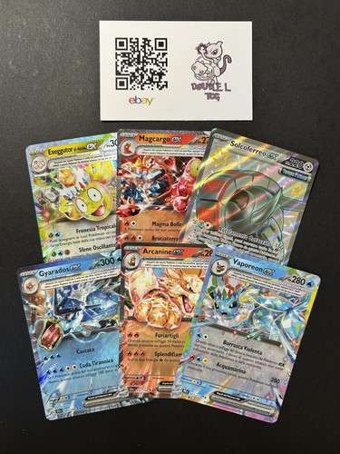 Lotto carte pokemon 6 - carte,