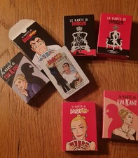 6 MAZZI CARTE POKER Completi Gioco Collezione Ufficiale Sigillate