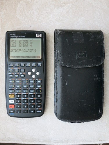 50g graphing calculator - hp,