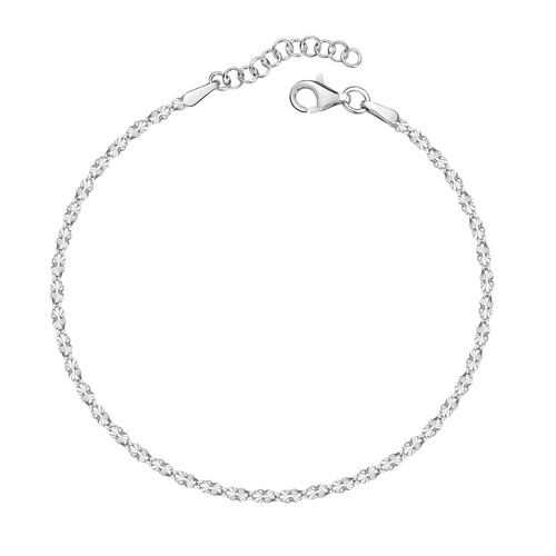 Bracciale celesta argento - bracciale, in
