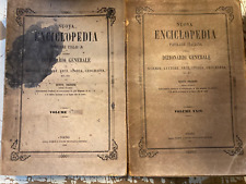 Nuova Enciclopedia Popolare Italiana 24 VOLUMI COMPLETA UTET 1856 1867 5^ ED.