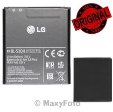 LG BATTERIA LITIO RICAMBIO ORIGINALE BL-53QH 2150mAh PER OPTIMUS L9 P760