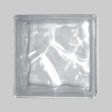 Vetromattone Ondulato Trasparente 190x190x80mm Vetrocemento 