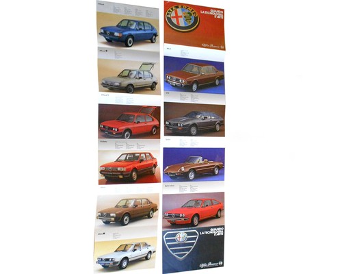 Alfa romeo depliant - alfa,