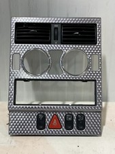 PLACCA CARBONIO CONSOLE CENTRALE QUATTRO COMANDI MERCEDES SLK R170 EVO 2000 2004