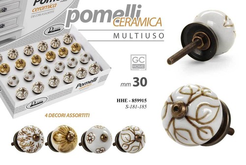 Pomelli per mobili - pomelli,
