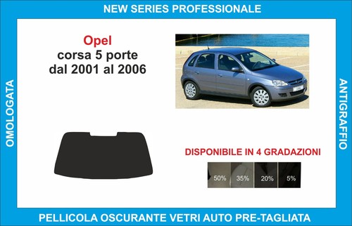 Pellicole oscuranti vetri opel - pellicole,