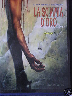 Scimmia oro aids - d'oro,