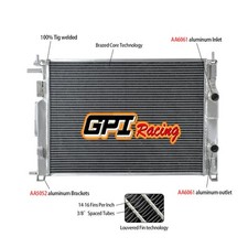 Radiatore PER RENAULT MEGANE/MÉGANE II SPORT 225CV RS 2.0L F4RT Turbo 04-08 