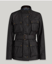 Giacca Belstaff Trialmaster in cotone cerato - nuova con etichette - UK14 - PREZZO AL PUBBLICO £495