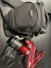 Red Nikon D3300 DSLR 24.2MP +