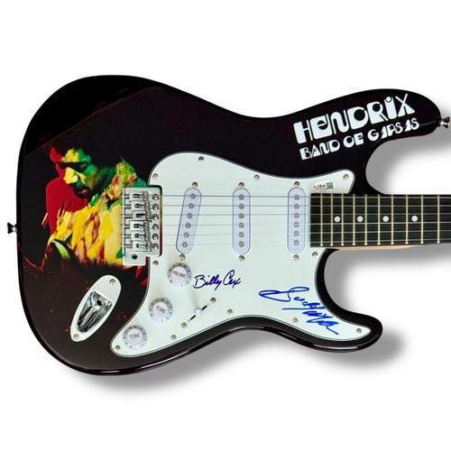 Chitarra firmata jimi hendrix - jimi,