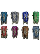 Abito corto caftano donna