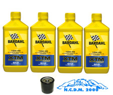 KIT TAGLIANDO 4LT OLIO BARDAHL XTM SYNT 10W40+FILTRO HONDA CB 600 HORNET 2003