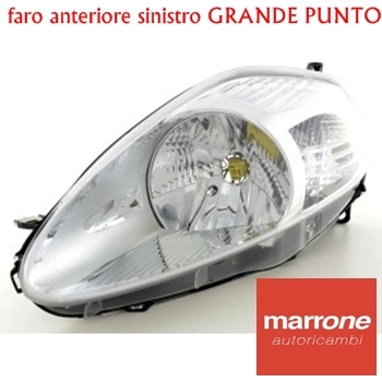 Faro sinistro pin fiat - faro,