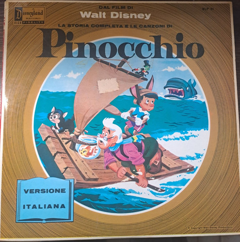 Walt disney pinocchio dlp - walt,
