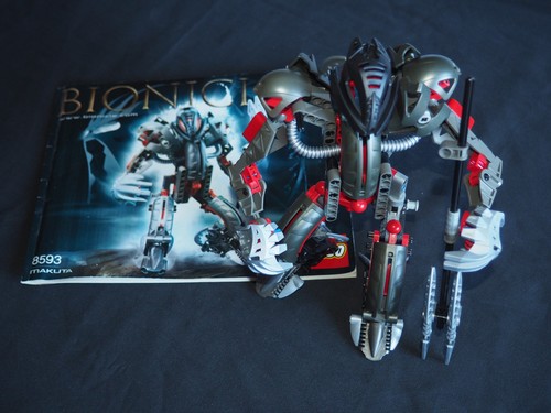 Lego bionicle makuta 8593 - lego,