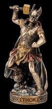 Statua thor mitologia - statua,