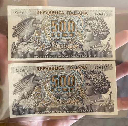 500 lire 1970 aretusa - 500,