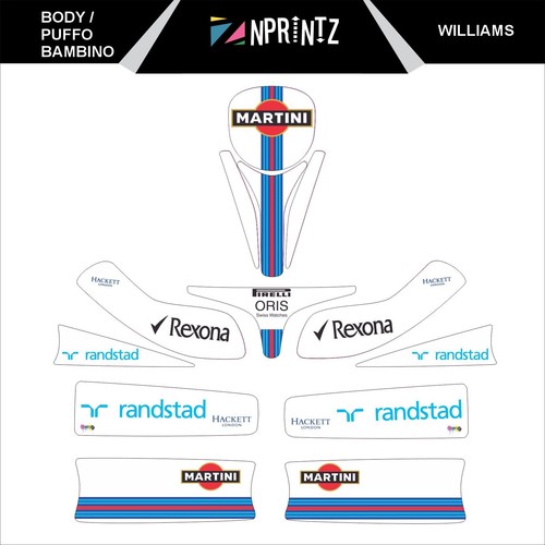 Kit adesivi kart completo - kit,