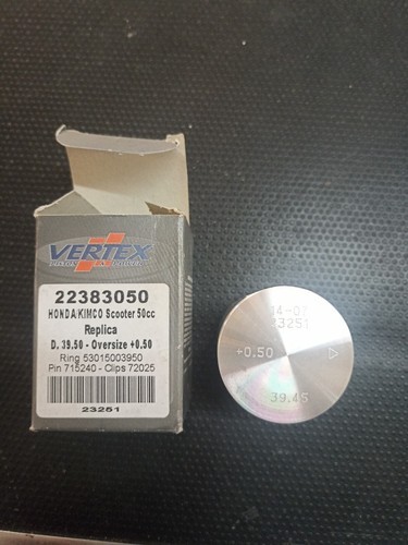 Pistone vertex 5 per - pistone, 39,5