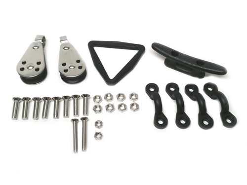 Kit carrello ancoraggio barca