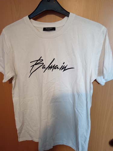 Balmain signature logo shirt - signature, t-shirt